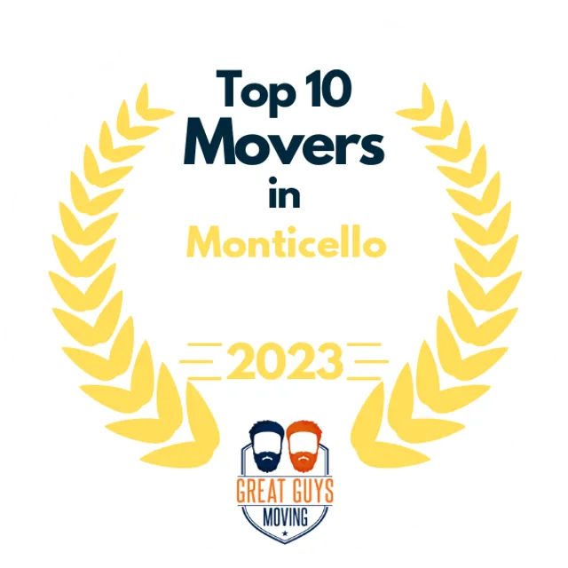 Top 10 Movers in Poughkeepsie, NY 2023 award