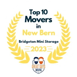 top 10 ranked movers in new bern 2023 bridgeton mini storage image