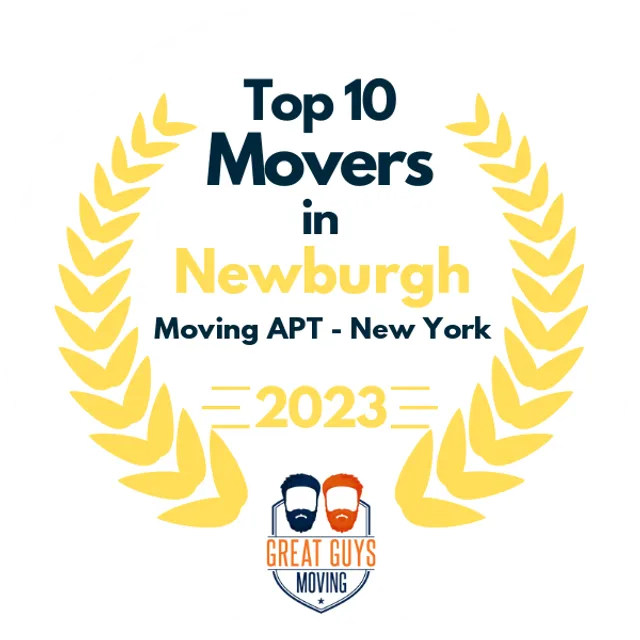 Top 10 Movers in New Rochelle, NY 2023 award