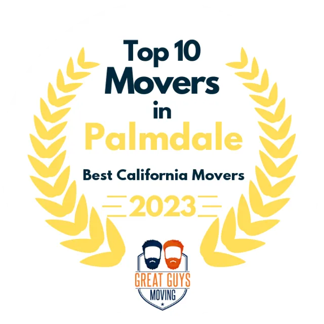 Top 10 Movers in Los Angeles, CA 2023 award