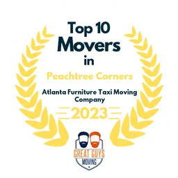 top 10 ranked movers in peachtree corners 2023 atlanta furniture taxi moving company image