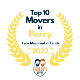 top 10 ranked movers in perry 2023 two men and a truck image