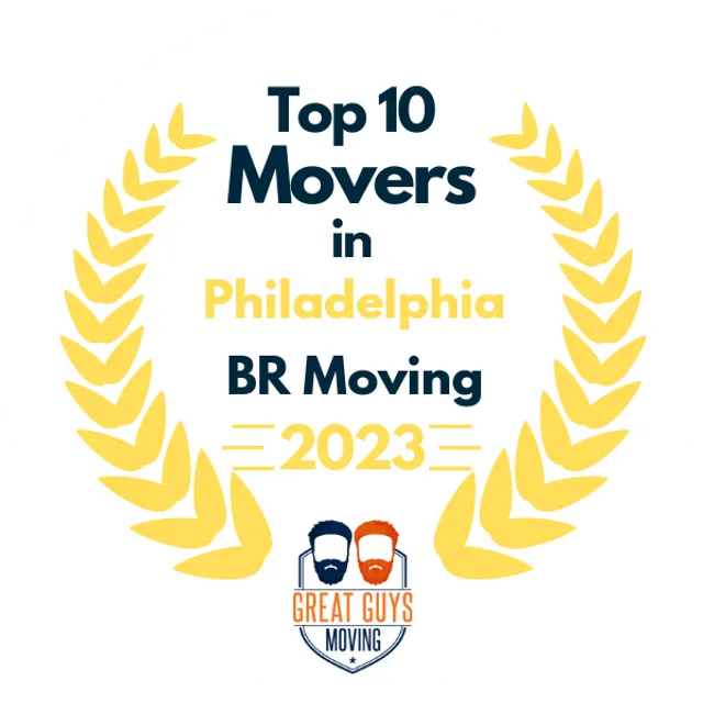 Top 10 Movers in Philadelphia, PA 2023 award