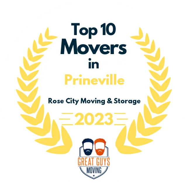 Top 10 Movers in Portland, OR 2023 award