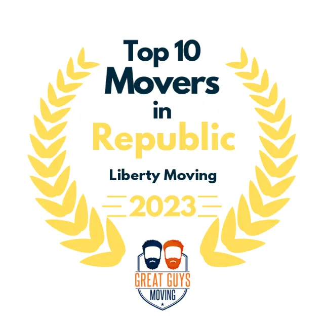 Top 10 Movers in Republic, MO 2023 award