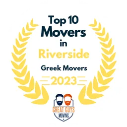 top 10 ranked movers in riverside 2023 greek movers image