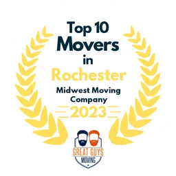 top 10 ranked movers in rochester 2023 midwest moving company image