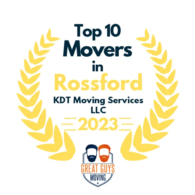 Top 10 Movers in Van Wert, OH 2023 award