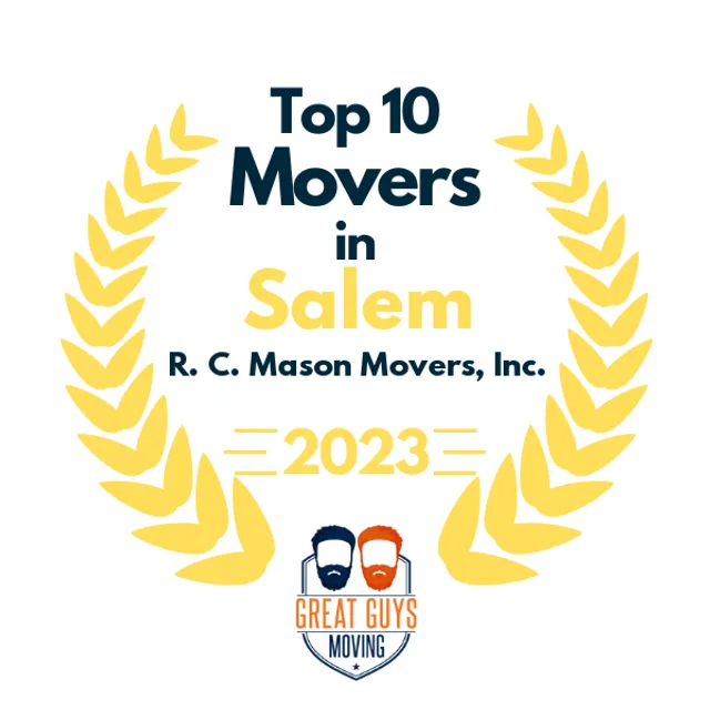 Top 10 Movers in Boston, MA 2023 award