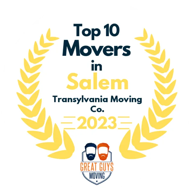 Top 10 Movers in Boston, MA 2023 award