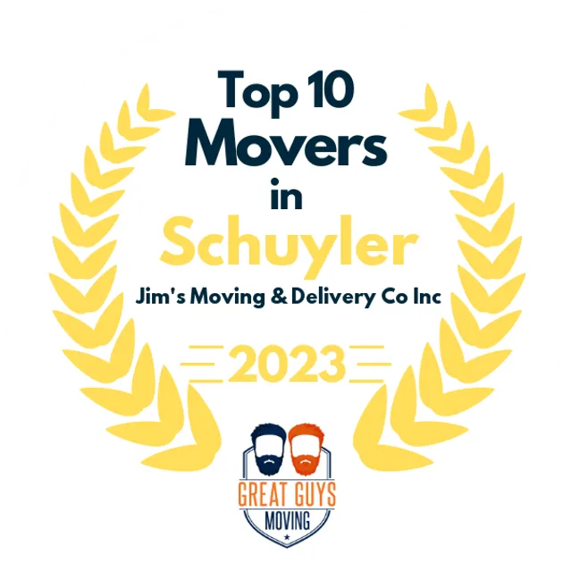 Top 10 Movers in Omaha, NE 2023 award