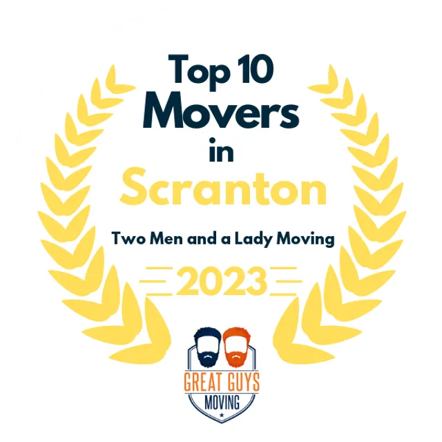 Top 10 Movers in Allentown, PA 2023 award