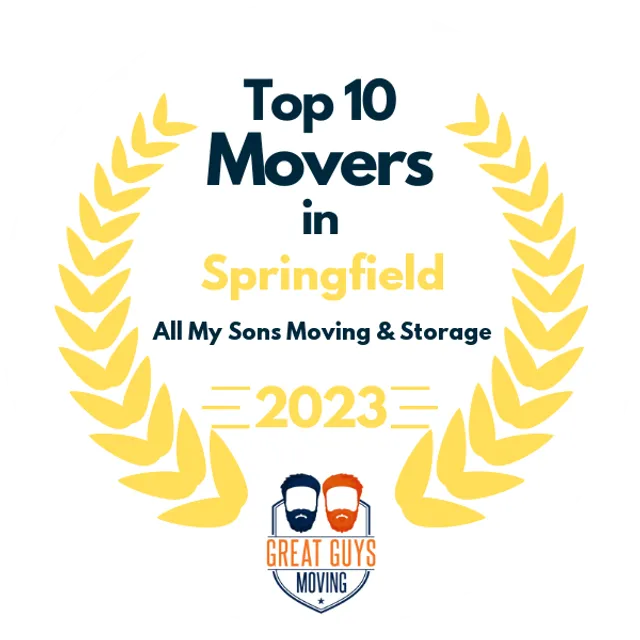 Top 10 Movers in Boston, MA 2023 award