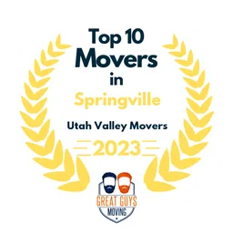 top 10 ranked movers in springville 2023 utah valley movers image