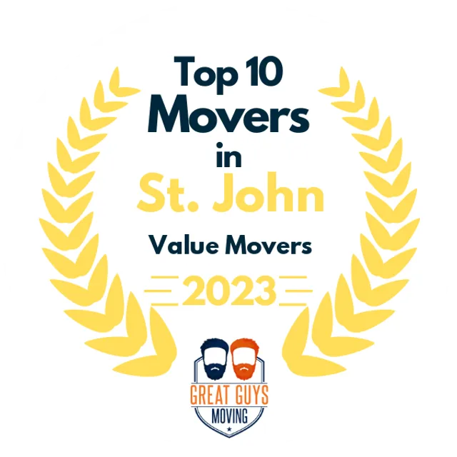 Top 10 Movers in Jacksonville, FL 2023 award