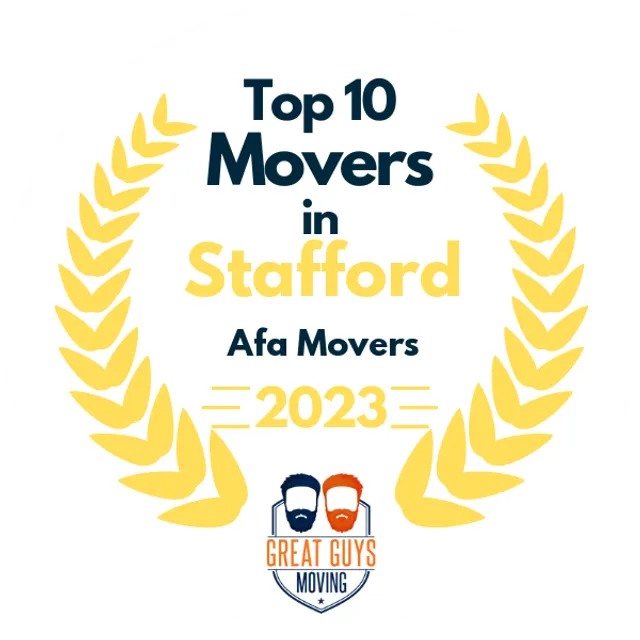 Top 10 Movers in Pasadena, TX 2023 award