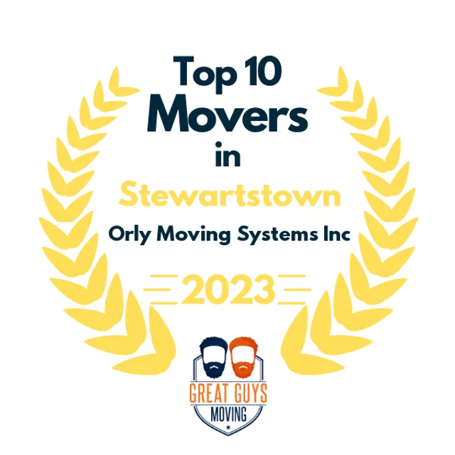 Top 10 Movers in Baltimore, MD 2023 award