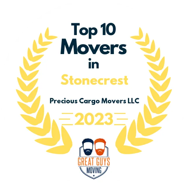 Top 10 Movers in Atlanta, GA 2023 award