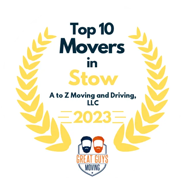 Top 10 Movers in Cleveland, OH 2023 award