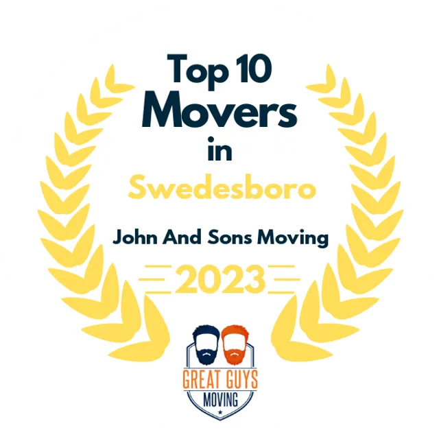 Top 10 Movers in Camden, NJ 2023 award