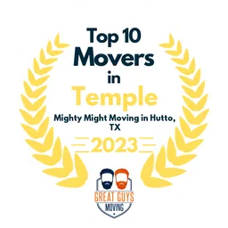 top 10 ranked movers in temple 2023 mighty might moving in hutto tx image