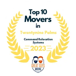 top 10 ranked movers in twentynine palms 2023 command relocation systems image