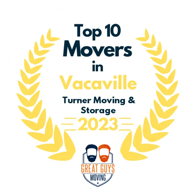 Top 10 Movers in Concord, CA 2023 award