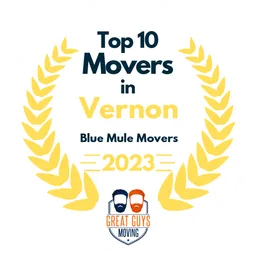 top 10 ranked movers in vernon 2023 blue mule movers image