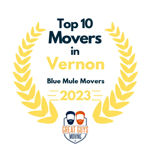 Top 10 Movers in Dallas, TX 2023 award