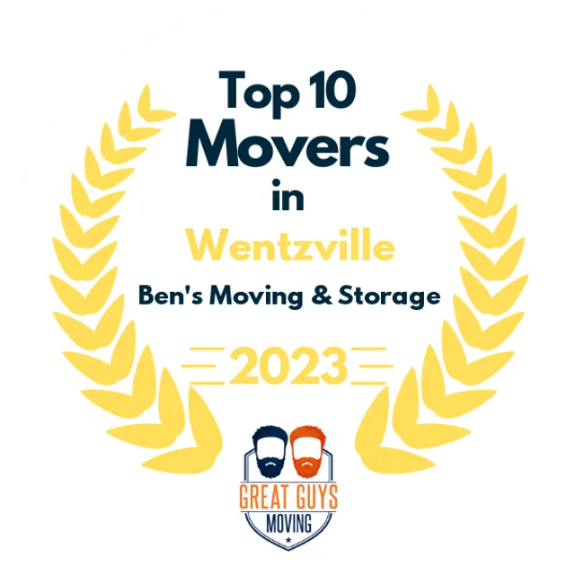 Top 10 Movers in St. Louis, MO 2023 award