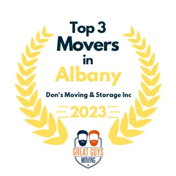 top 3 ranked movers in albany 2023 dons moving storage inc image