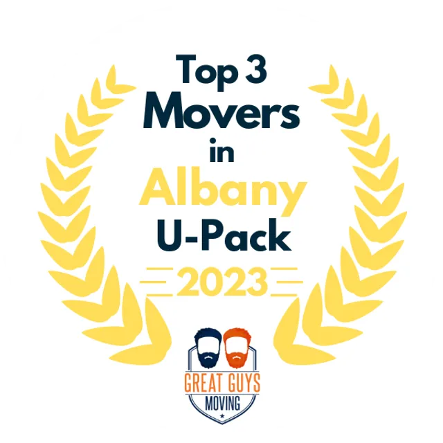 Top 3 Movers in Albany, NY 2023 award