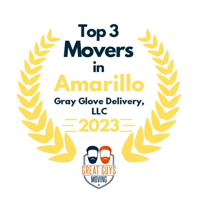 Top 3 Movers in Amarillo, TX 2023 award