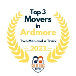 top 3 ranked movers in ardmore 2023 two men and a truck image