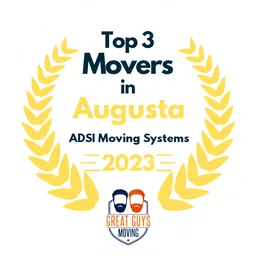 top 3 ranked movers in augusta 2023 adsi moving systems image