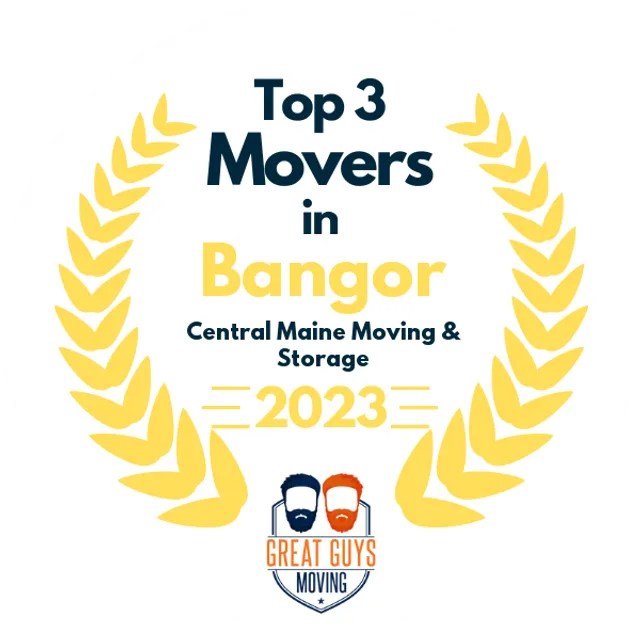 Top 3 Movers in Bangor, ME 2023 award