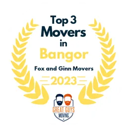 top 3 ranked movers in bangor 2023 fox and ginn movers image