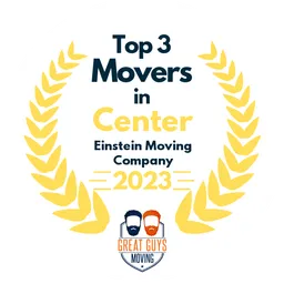 top 3 ranked movers in center 2023 einstein moving company image