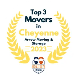 top 3 ranked movers in cheyenne 2023 arrow moving storage image