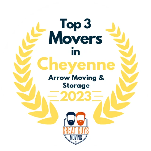 Top 3 Movers in Cheyenne, WY 2023 award