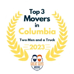 top 3 ranked movers in columbia 2023 two men and a truck image