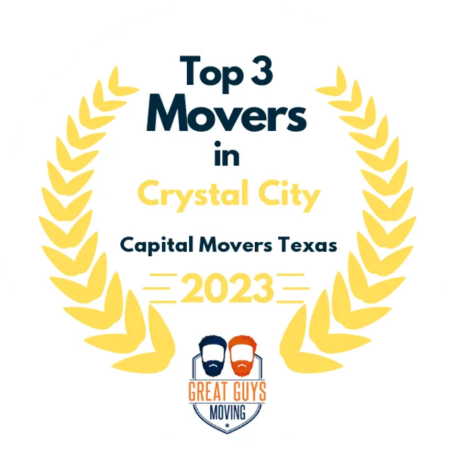 Top 3 Movers in Austin, TX 2023 award