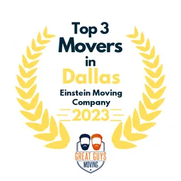 top 3 ranked movers in dallas 2023 einstein moving company image