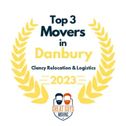 top 3 ranked movers in danbury 2023 clancy relocation logistics image