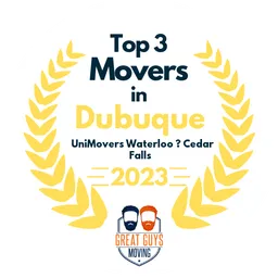 top 3 ranked movers in dubuque 2023 unimovers waterloo cedar falls image