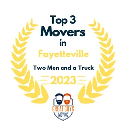 top 3 ranked movers in fayetteville 2023 two men and a truck image