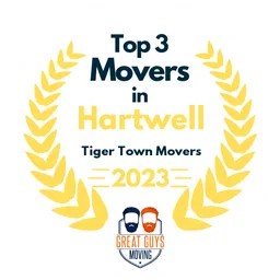 top 3 ranked movers in hartwell 2023 tiger town movers image