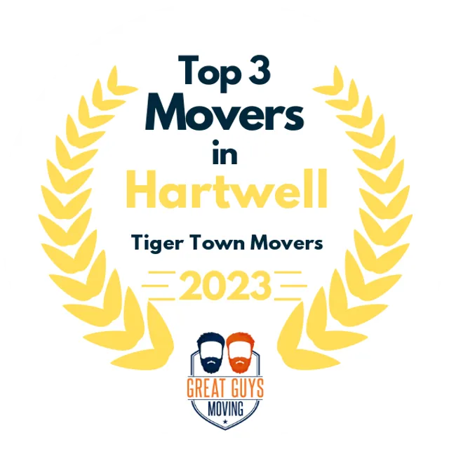 Top 3 Movers in Mauldin, SC 2023 award