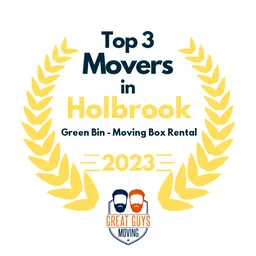 top 3 ranked movers in holbrook 2023 green bin moving box rental image