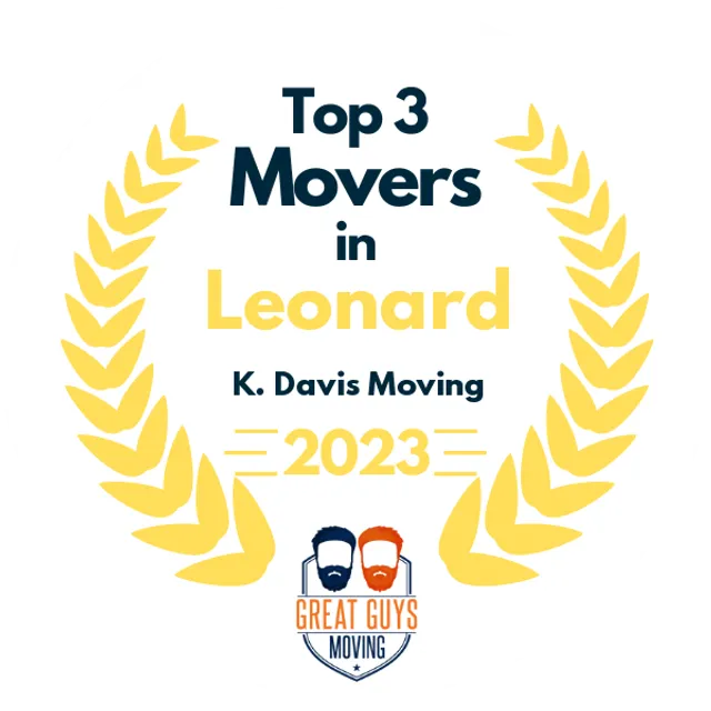 Top 3 Movers in Frisco, TX 2023 award